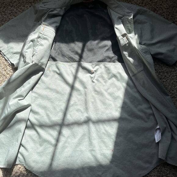 ARIAT Rebar Made Tough Venttek DuraStretch Work Shirt Men's M Vented Stretch - Picture 7 of 12